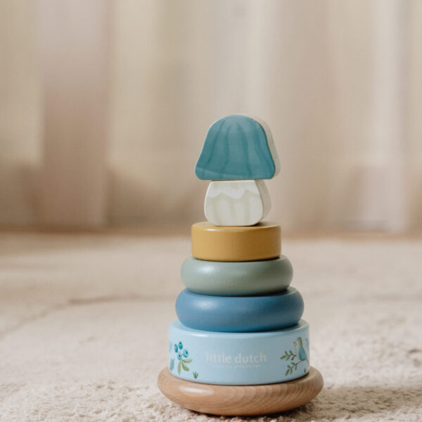 Rocking ring stacker wood - Forest Friends FSC